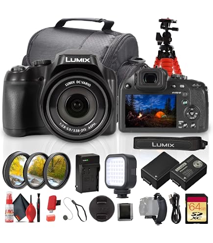 Amazon.com : Panasonic Lumix DC-FZ80D / DC-FZ85D Digital Camera